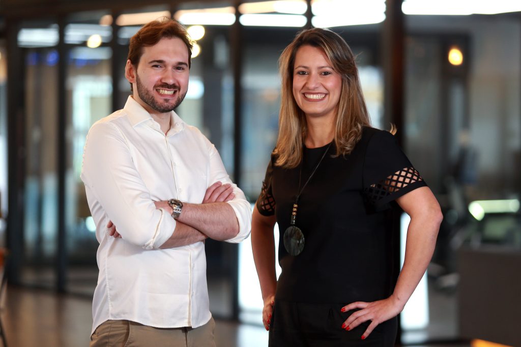 Tatiana Pimenta e Everton Höpner são fundadores da Vittude / Divulgação