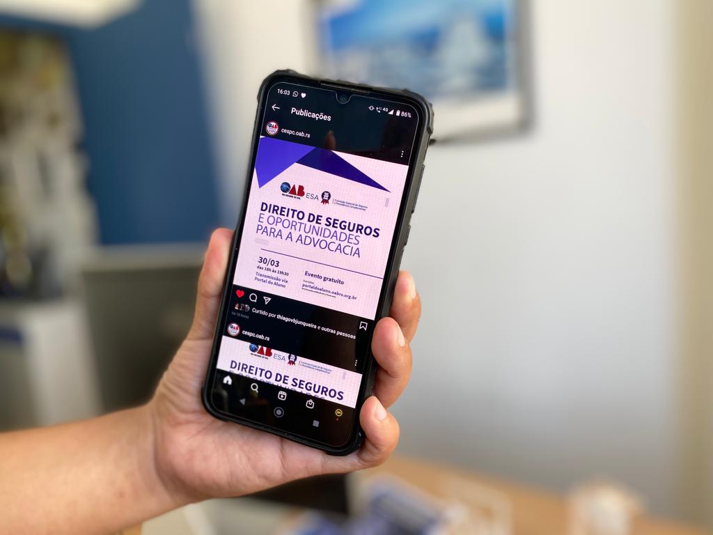 Comissão da OAB-RS promove evento sobre Direito de Seguros / Foto: Júlia Senna/JRS