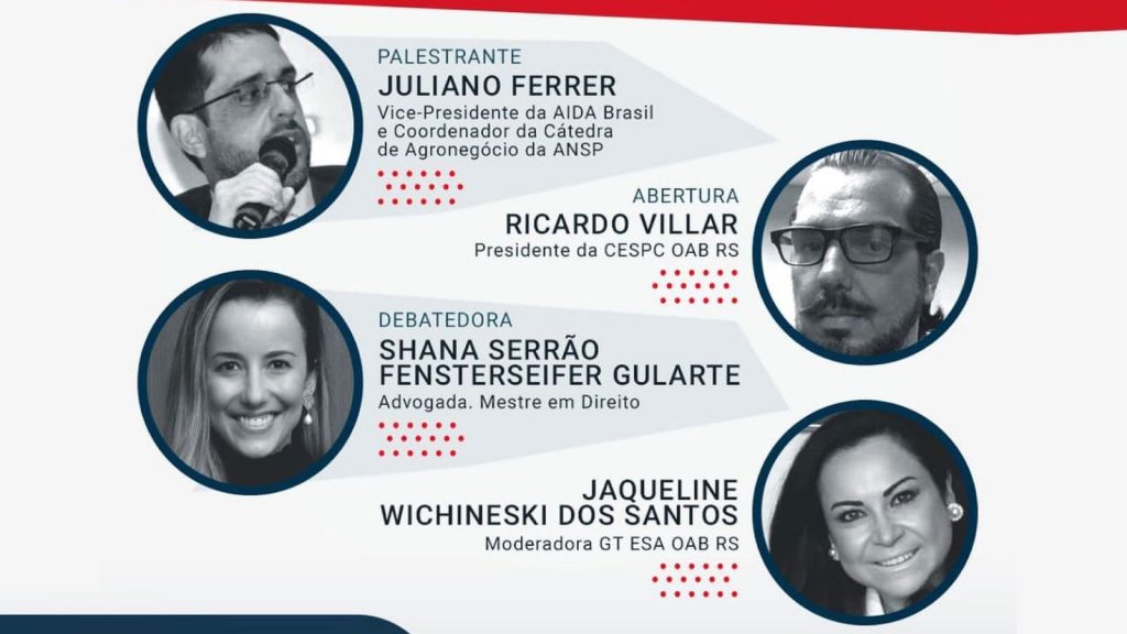 Escola Superior da Advocacia da OAB-RS aborda o Seguro Agrícola e a Regulação de Sinistros / Reprodução