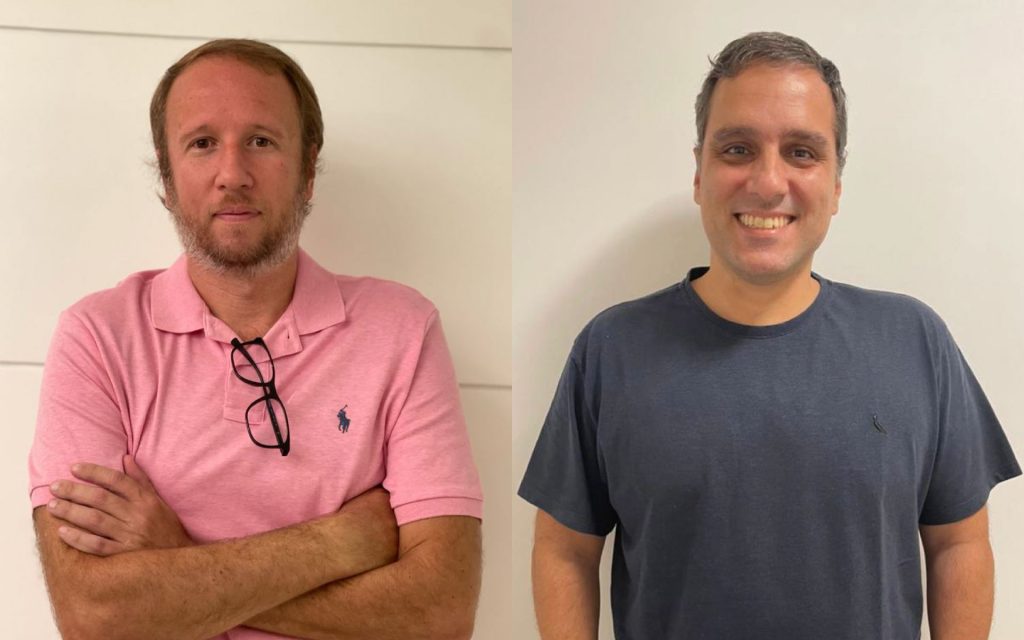 Os sócios da Globus Corretora de Seguros, Christian Wellisch e Jesse Teixeira / Divulgação