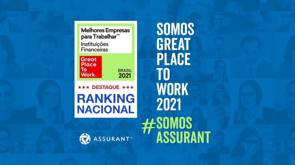Assurant é uma das Melhores Instituições Financeiras para Trabalhar do Brasil no ranking GPTW / Reprodução