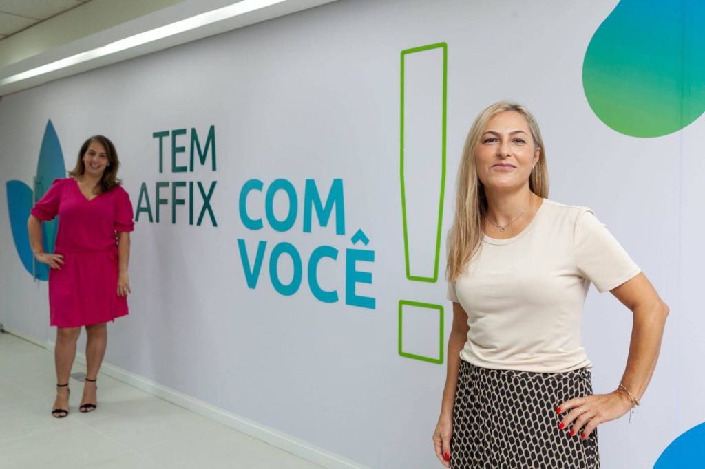 As Diretoras da Affix, Elaine Guinante (Direita) e Andra Munhos (Esquerda) / Divulgação