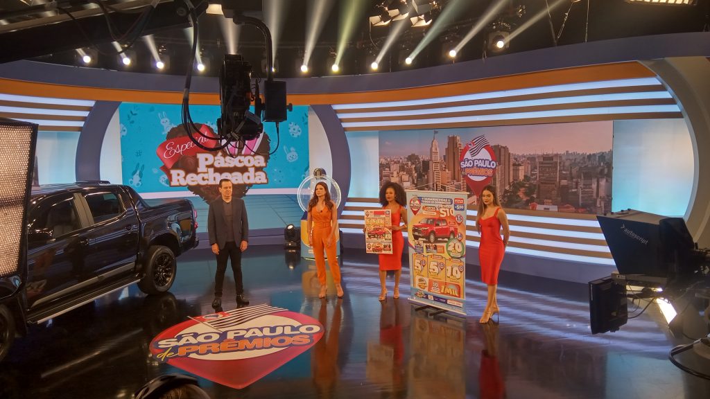 Oitavo sorteio do São Paulo de Prêmios foi ao ar pela Record TV, neste domingo (10) / Foto: William Anthony/JRS