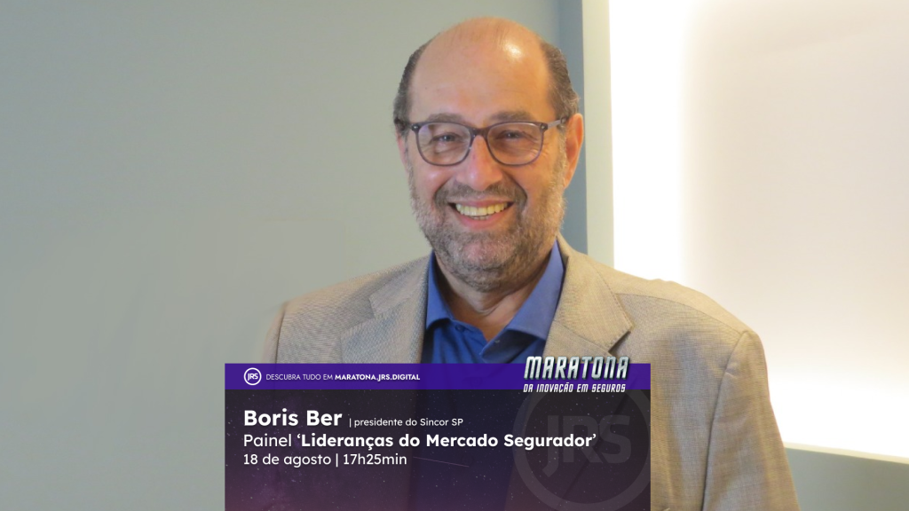 Boris Ber, presidente do Sincor SP, participa da Maratona da Inovação em Seguros 2022