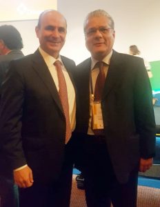 Edson Franco (presidente da FenaPrevi) e João Paulo Moreira de Mello (presidente do CSP-MG) 