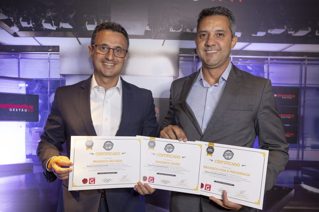 Grupo Bradesco Seguros conquista três troféus no prêmio Melhores Fornecedores para RH 2019