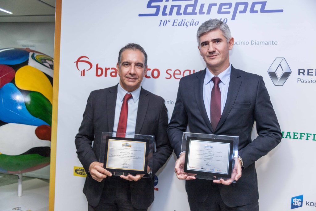 Grupo Bradesco Seguros é homenageado no Prêmio Sindirepa-SP