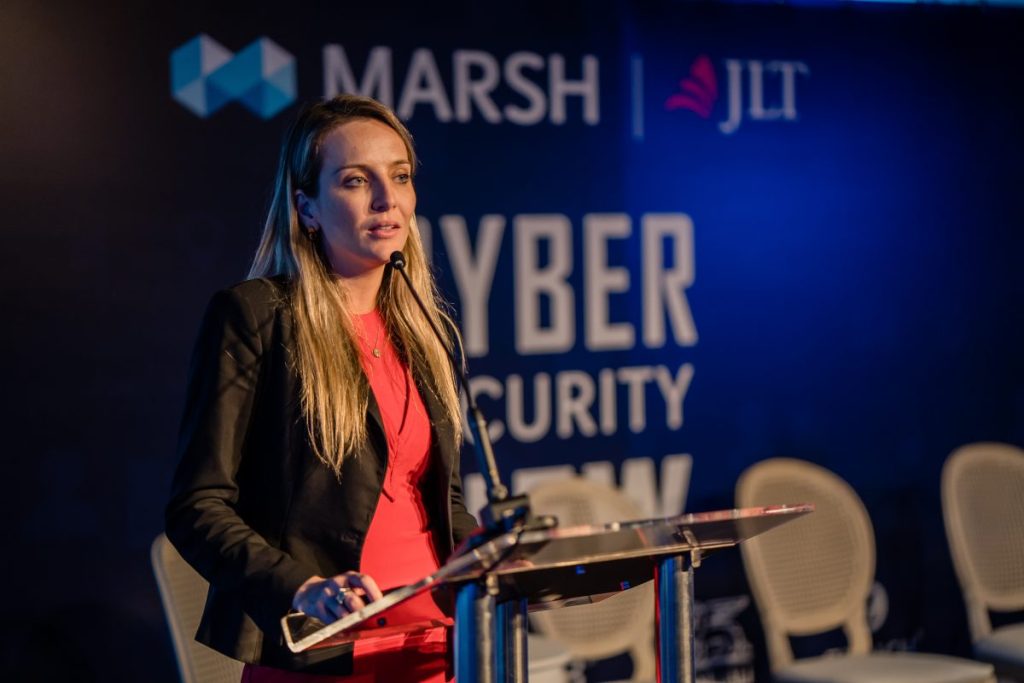 Marta Schuh, especialista em riscos cibernéticos da Marsh e JLT / Divulgação