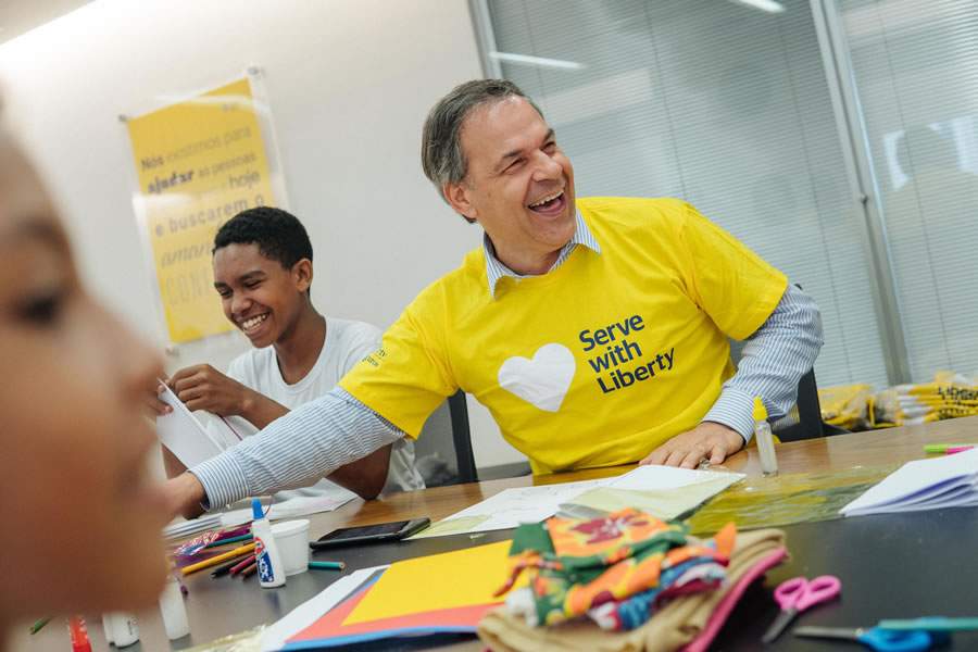 Campanha interna de voluntariado da Liberty Seguros beneficia mais de 45 instituições sociais no Brasil