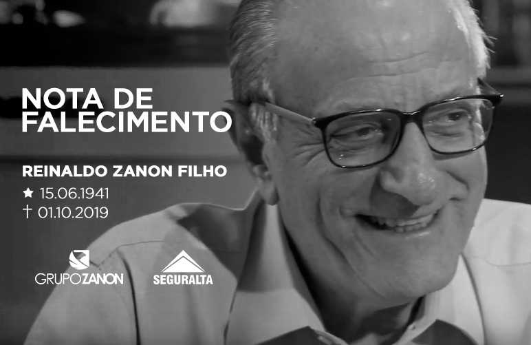 Falece o fundador da Seguralta, Reinaldo Zanon Filho, aos 78