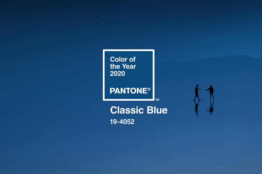 Pantone anuncia Classic Blue como a cor do ano para 2020