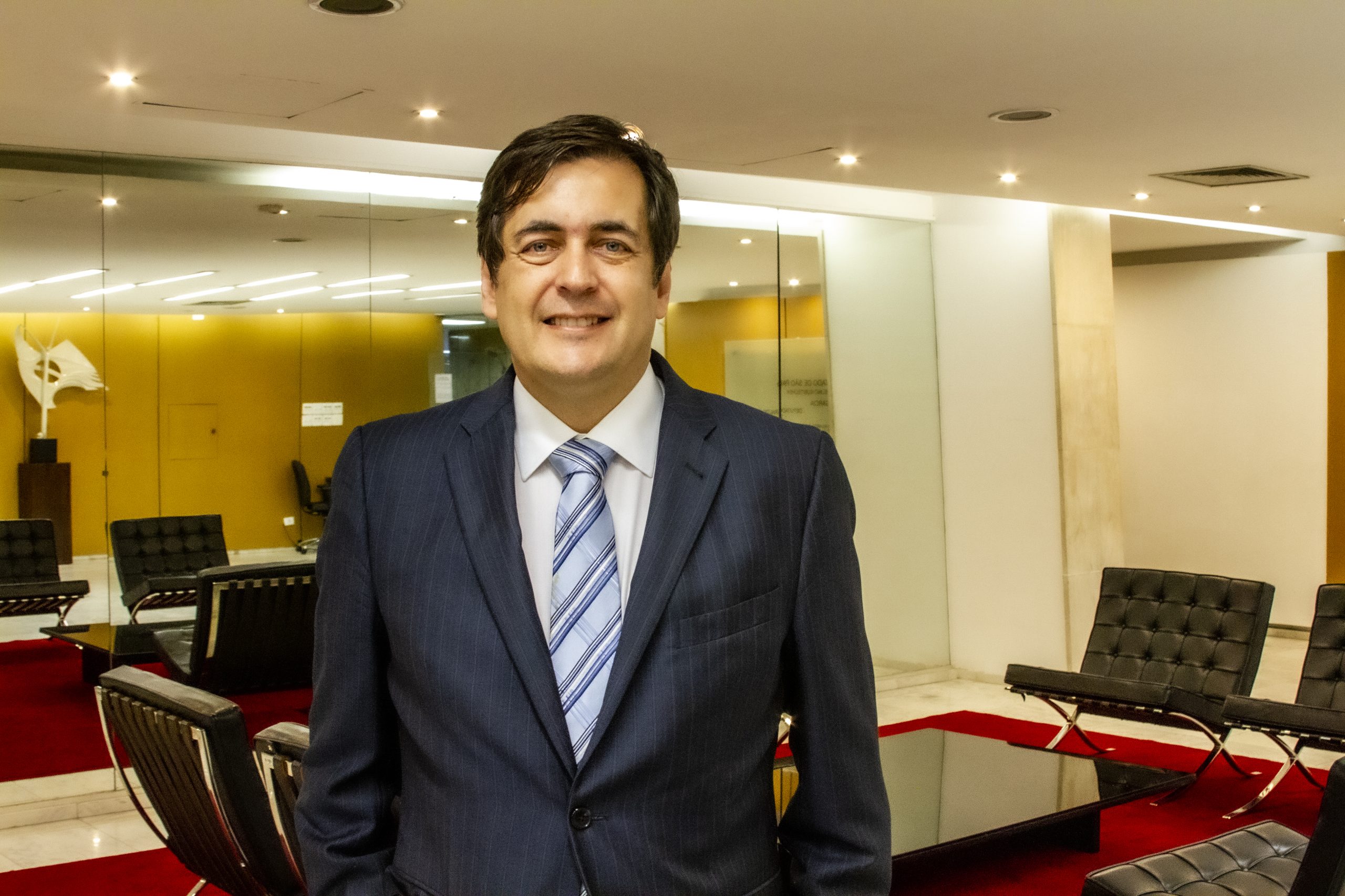 Claudio Macedo Pinto é o executivo principal da Clamapi Seguros / Foto: William Anthony/Arquivo JRS