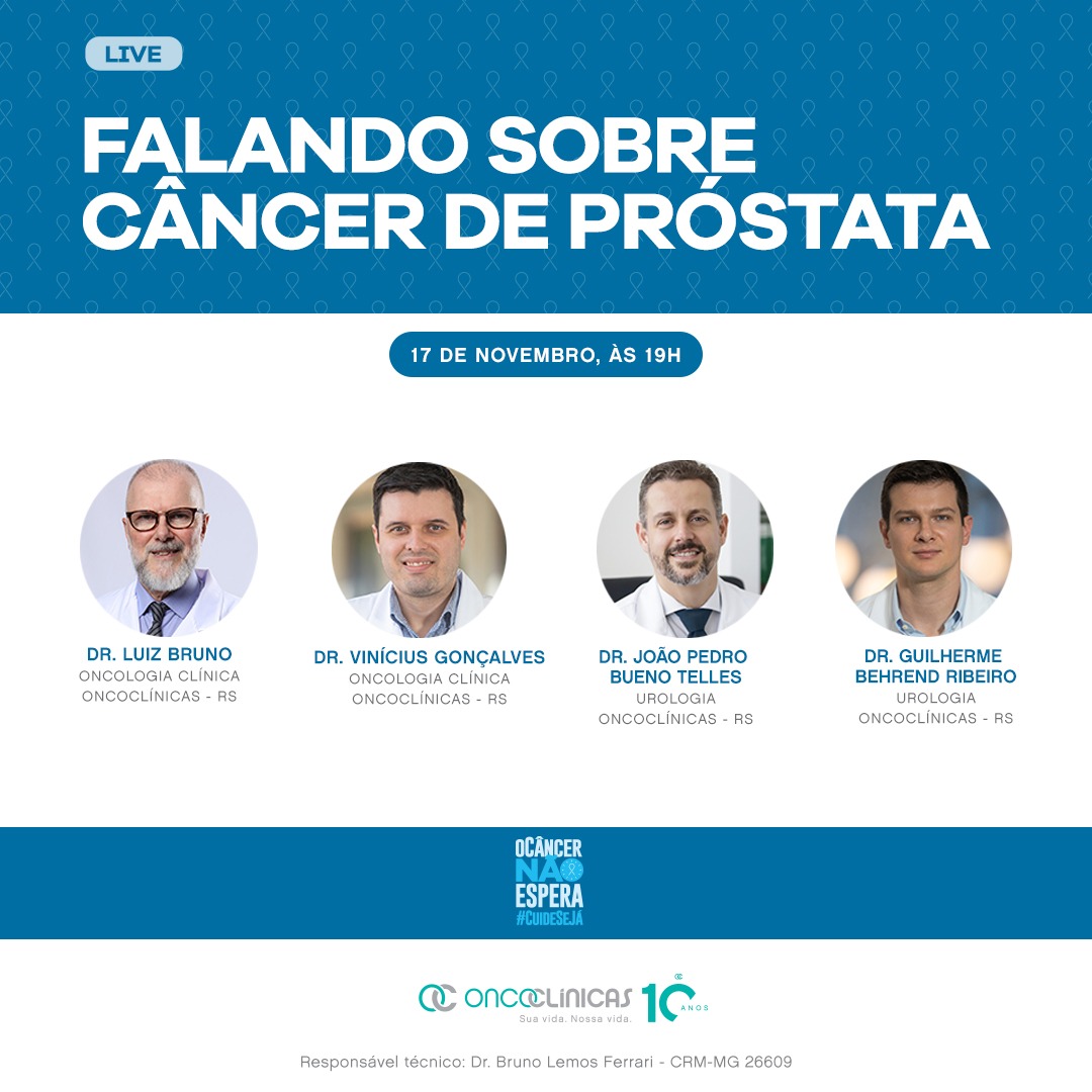 Falando sobre câncer de próstata / Divulgação