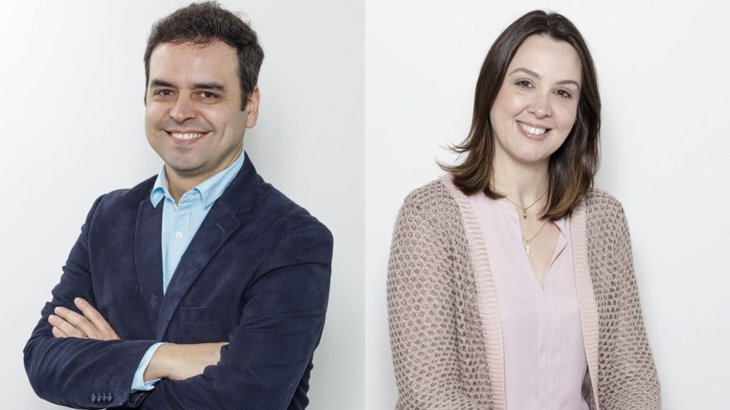 Celso Ricardo Mendes, diretor executivo da Sompo Seguros; e Isabel Candido Willig, superintendente Jurídica da Sompo Seguros / Divulgação