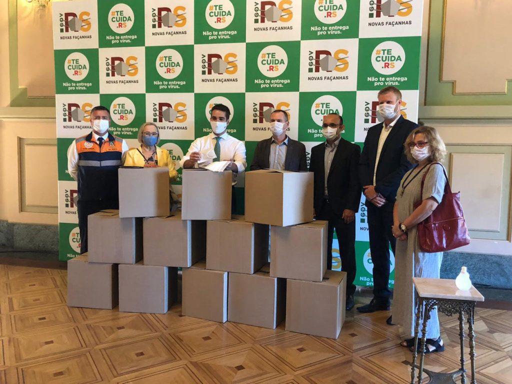 Braskem, Fitesa e Grendene doam 500 mil máscaras para governo do Rio Grande do Sul