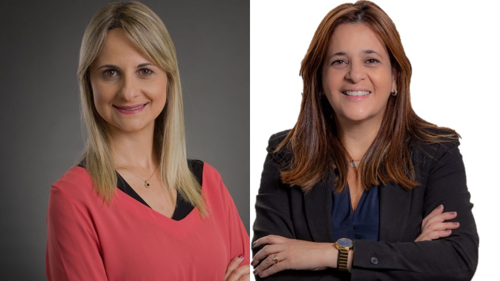 Andrea Mathias, diretora de marketing, e Simone Ramos, superintendente de Portos e Logística da THB Brasil / Divulgação