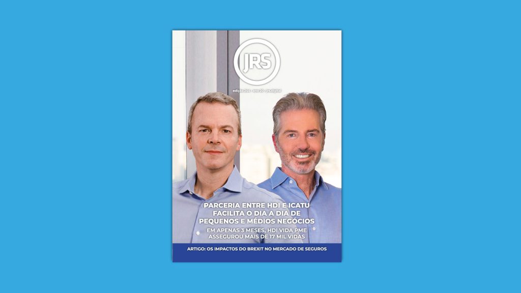 Revista JRS 244 conta detalhes de parceria entre HDI e Icatu Seguros no Vida PME