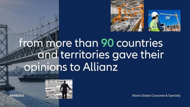 Allianz Risk Barometer 2021: trio relacionado à Covid-19 encabeça os riscos comerciais globais