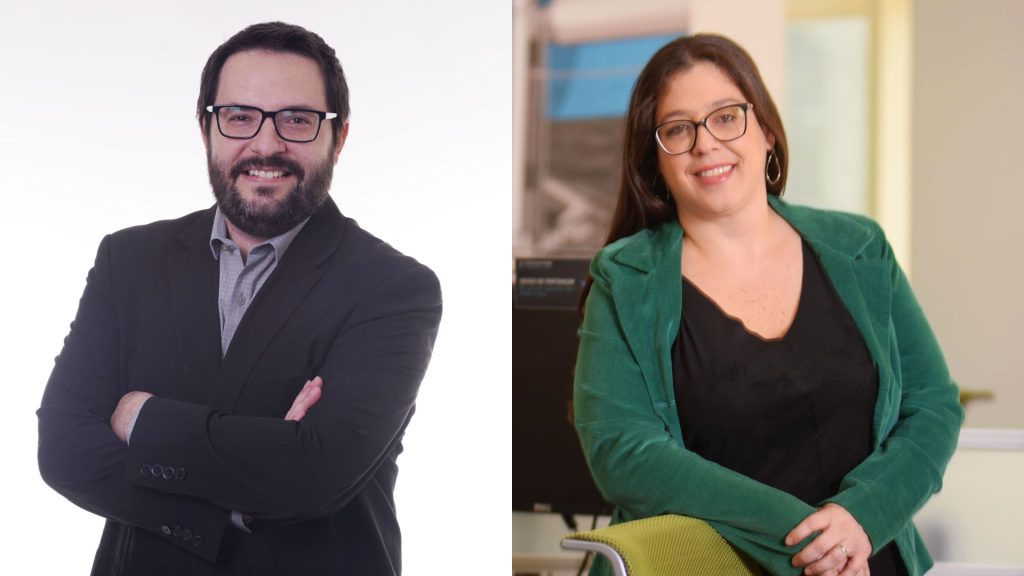 Ivor Moreno, Head de Transportadores e Inovação na Argo Seguros; e Mariana Bruno, gerente de E&O da Argo Seguros / Divulgação