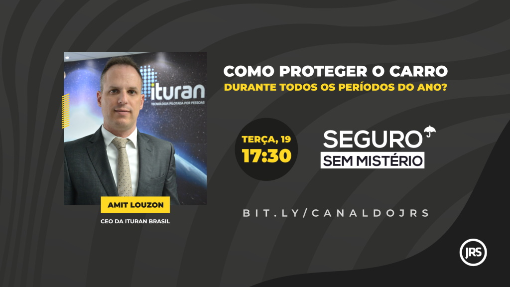 CEO da Ituran Brasil participa ao vivo do Seguro Sem Mistério na próxima terça