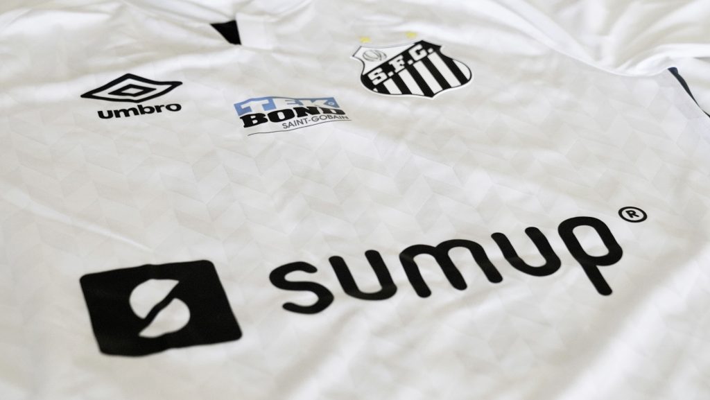 SumUp é a nova patrocinadora Máster do Santos FC / Divulgação