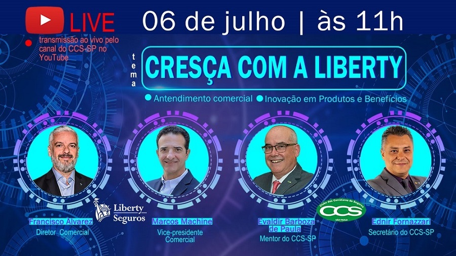 Live do CCS-SP apresentará iniciativas de seguradora para apoiar corretores / Divulgação