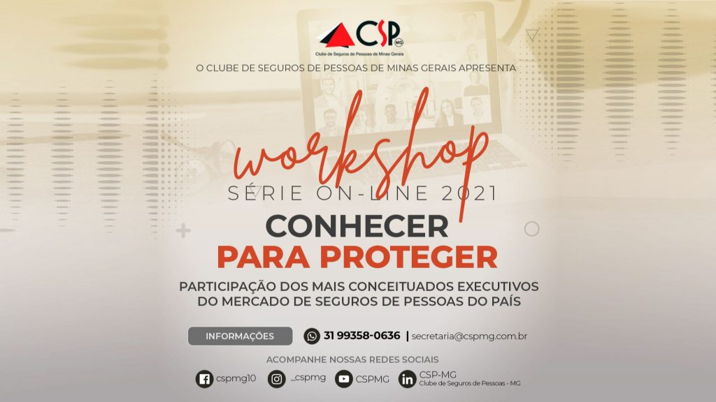 CSP-MG dá sequência à série de workshops “Conhecer para Proteger” / Divulgação