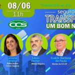 Live do CCS-SP estimula parcerias entre corretores no Seguro de Transporte / Divulgação
