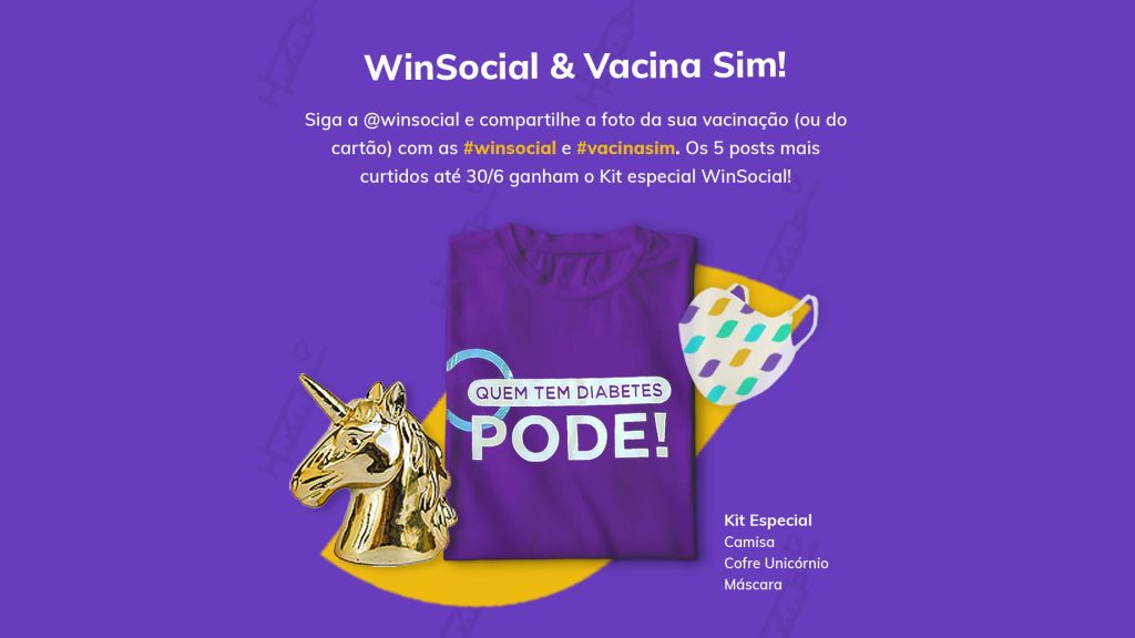 WinSocial lança campanha para incentivar vacinação