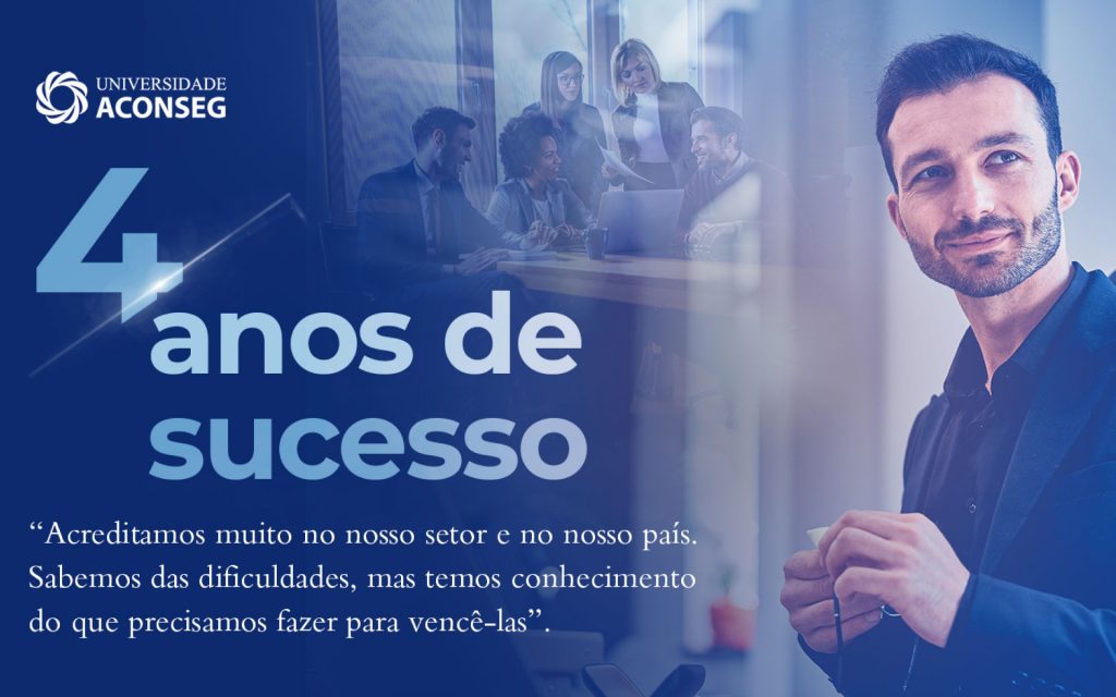 Universidade Aconseg-RJ comemora 4 anos de sucesso / Divulgação