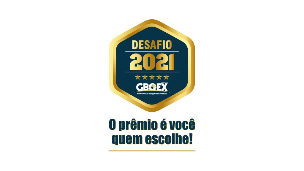 Campanha Desafio 2021 GBOEX garante mais prêmios para os corretores parceiros / Divulgação