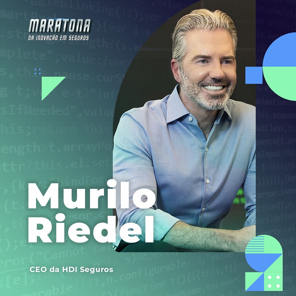 CEO da HDI, Murilo Riedel participa da Maratona da Inovação em Seguros