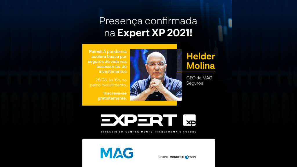 MAG patrocina mais uma vez a Expert XP, maior evento de investimentos do mundo / Divulgação