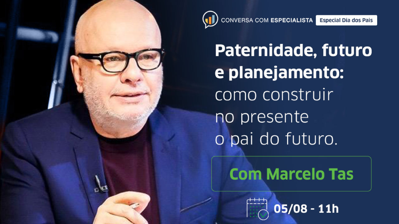 Live da Icatu Seguros especial para o Dia dos Pais será apresentada por Marcelo Tas / Divulgação