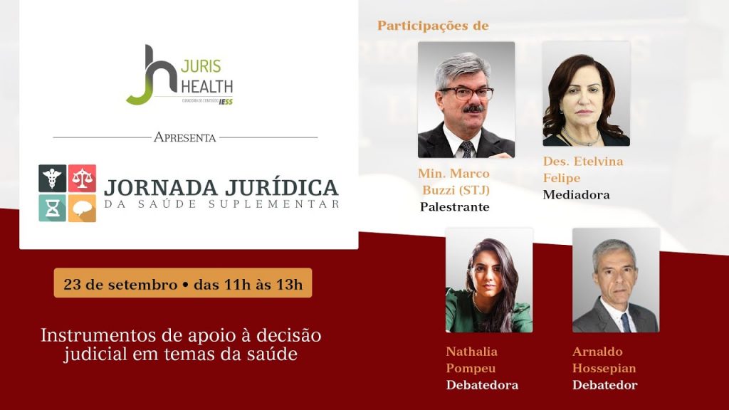 Jornada Jurídica debate caminhos para redução de conflitos na Saúde Suplementar / Reprodução
