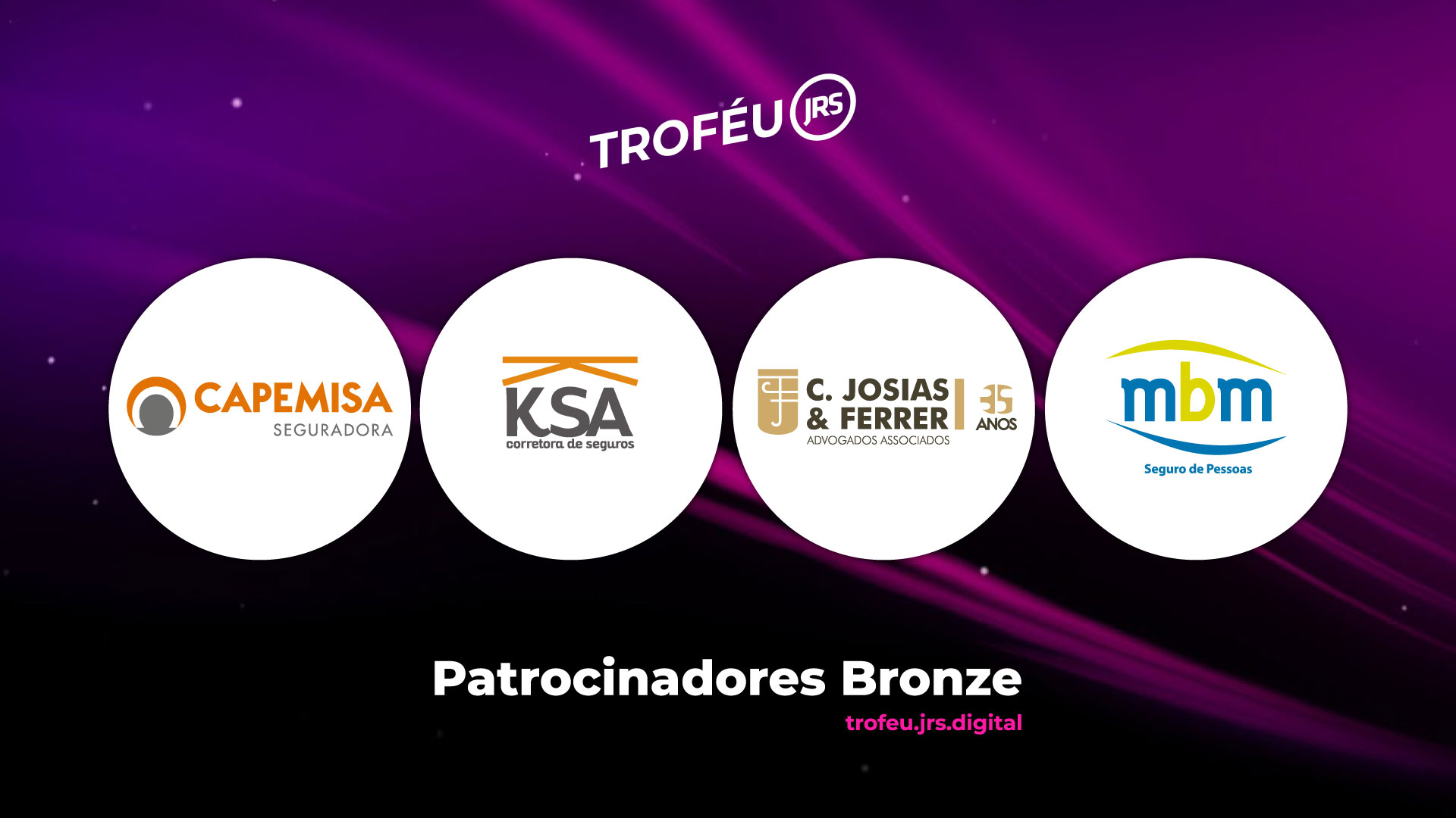 Capemisa, KSA, C Josias & Ferrer e Grupo MBM são Patrocinadores Bronze do Troféu JRS 2021