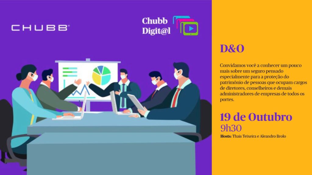 Chubb Digital promove treinamento sobre Seguro D&O
