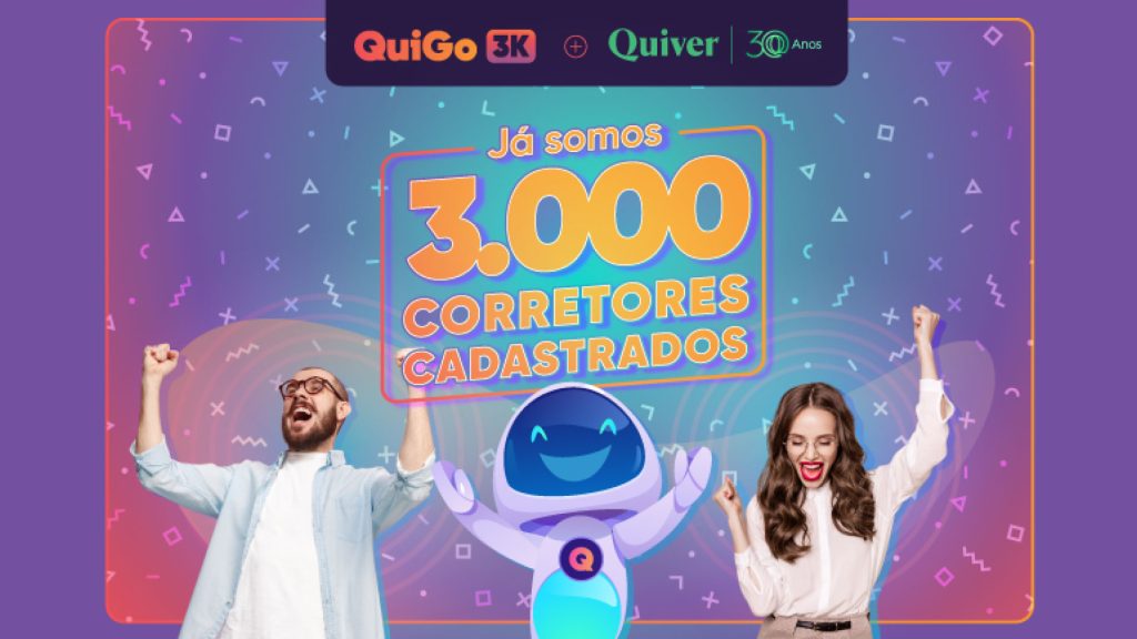 QuiGo bate mais de 3 mil corretores cadastrados / Divulgação