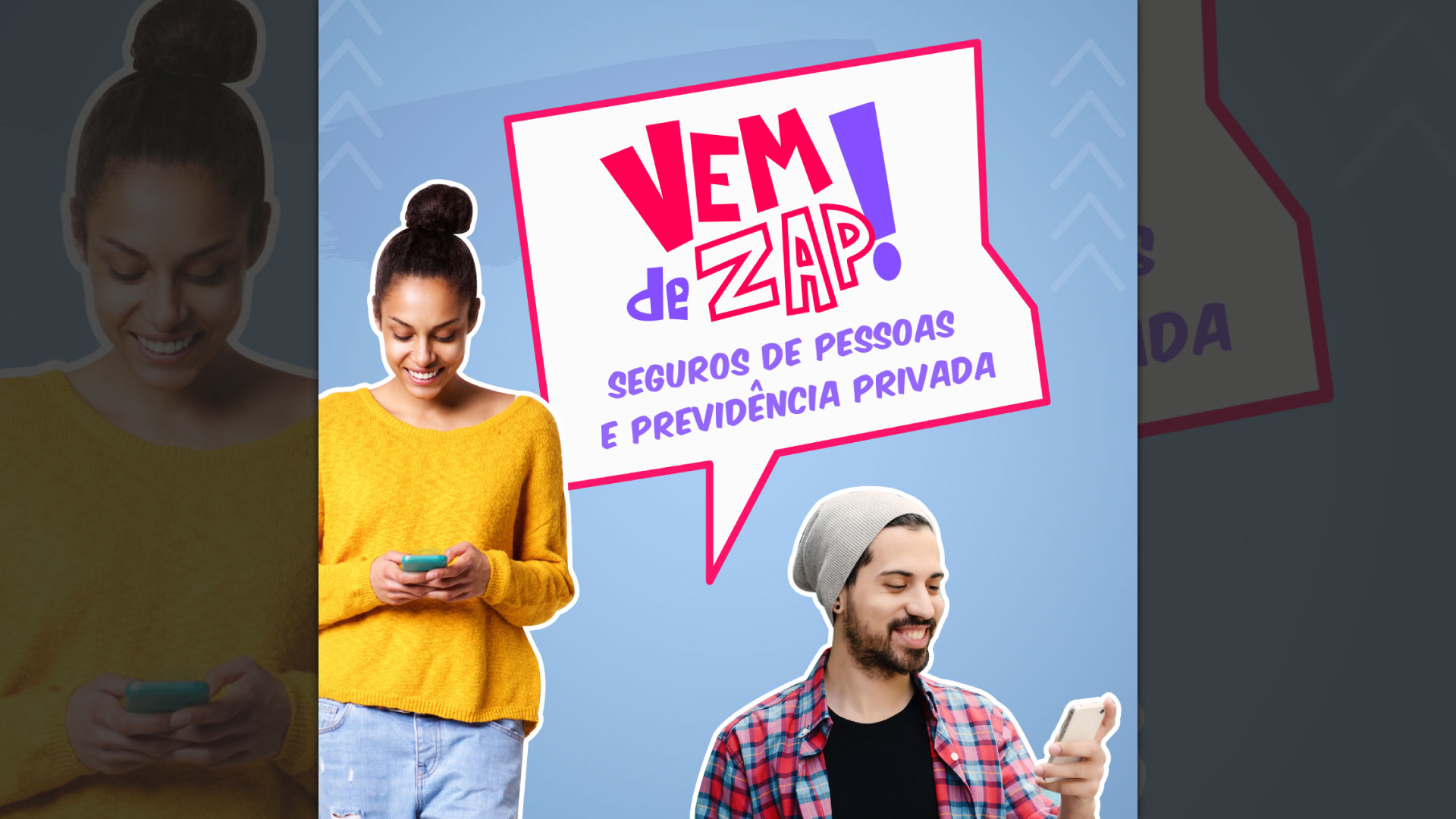Fenaprevi lança campanha 'Vem de Zap!' para falar sobre seguros e previdência à adolescentes / Divulgação