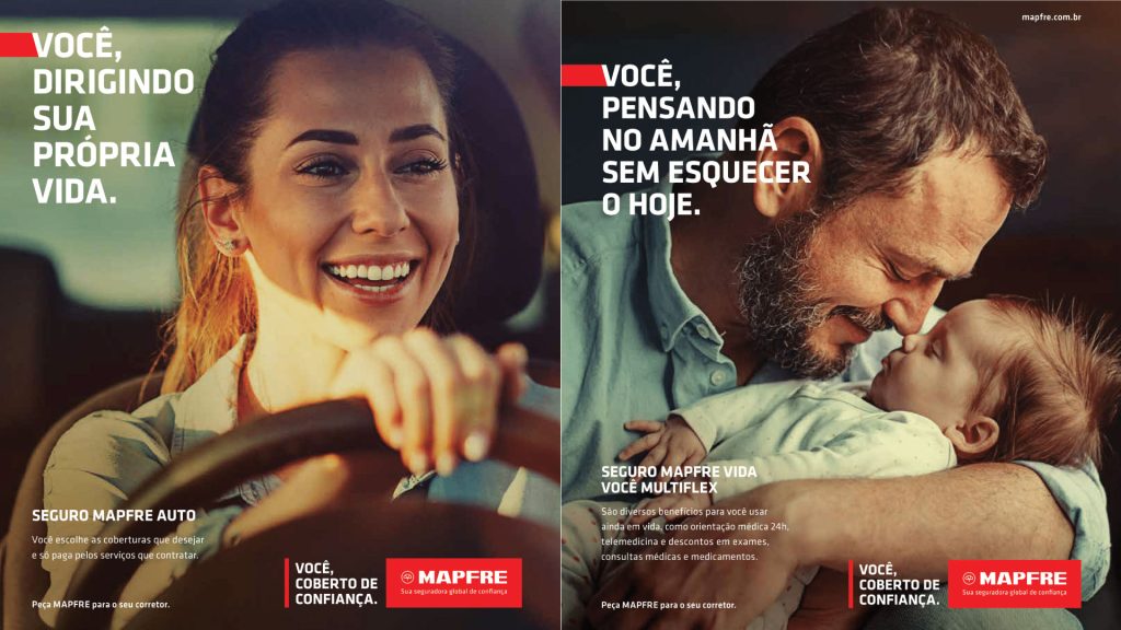 MAPFRE lança campanha 'Você, Coberto de Confiança' / Divulgação