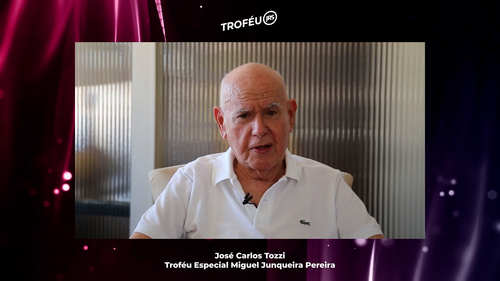 José Carlos Tozzi - Troféu Especial Miguel Junqueira Pereira