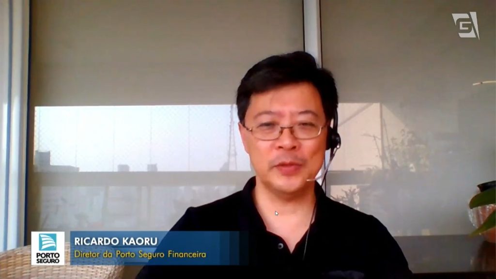 Ricardo Kaoru, Diretor Executivo Porto Seguro Cartões e da Porto Seguro Financeira, em entrevista ao Programa Seguro - da TV Gazeta / Reprodução