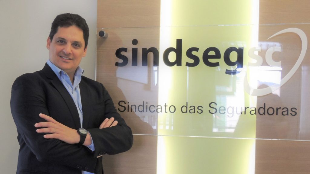 Luciano Vicente da Silveira é presidente do SindsegSC / Divulgação