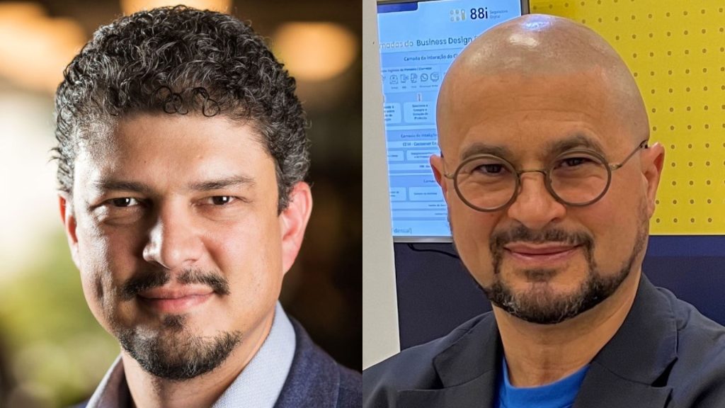 Rodrigo Ventura é fundador da 88i Seguradora Digital; e Fernando Moreira é CEO da 88i / Divulgação