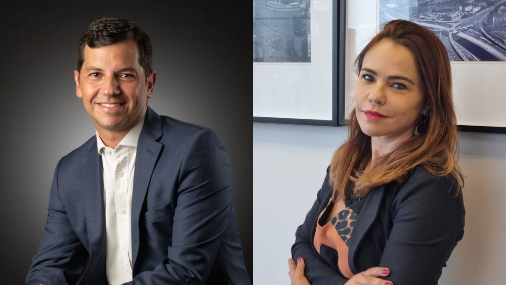 Os executivos da Berkley, Roberto Gallego e Alessandra Hifumi / Divulgação