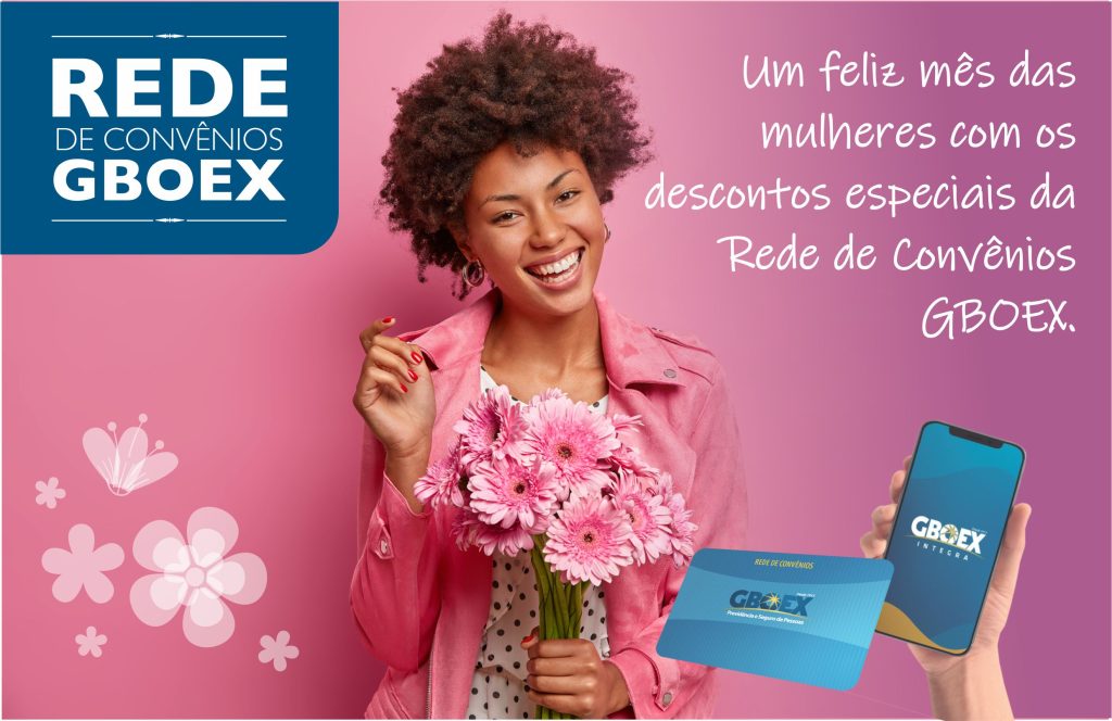 Rede de Convênios GBOEX tem vantagens especiais no mês da mulher / Divulgação