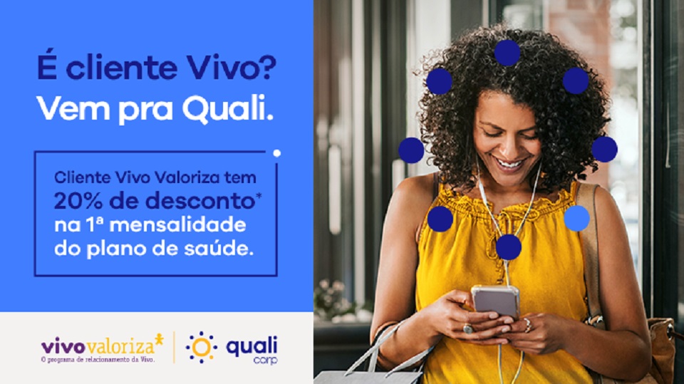 Qualicorp e Vivo Valoriza firmam parceria para oferecer mais opções de acesso a saúde de qualidade / Divulgação