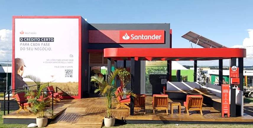 Linha de consórcio é destaque do Santander na Expodireto Cotrijal / Divulgação