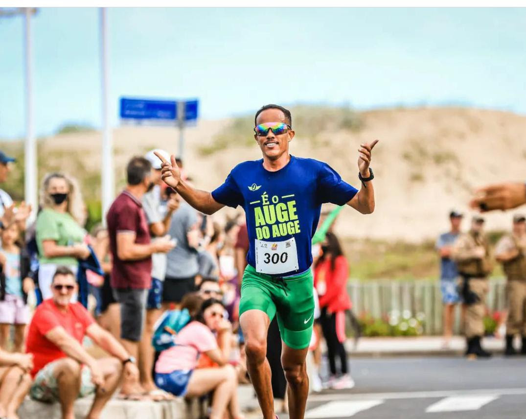 Jurandyr Couto é o atual recordista da Meia Maratona Internacional de Balneário Camboriú / Foto: Arquivo Pessoal / Divulgação
