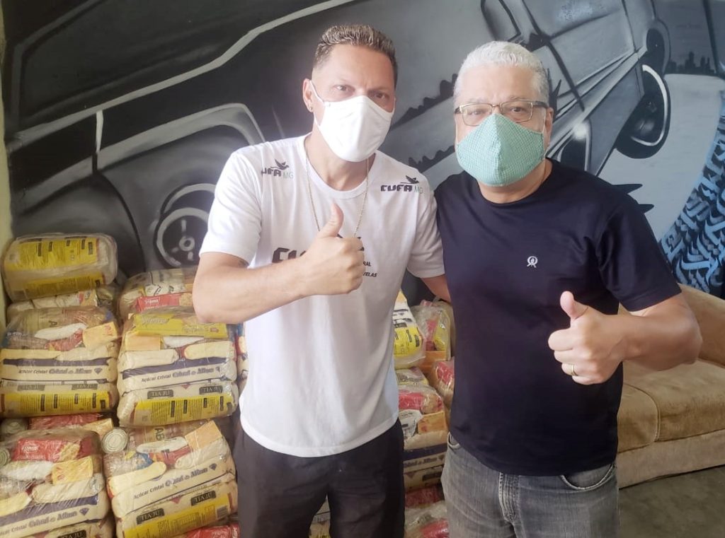 CSP-MG solidário: entidade faz doação de cestas de alimentos / Divulgação